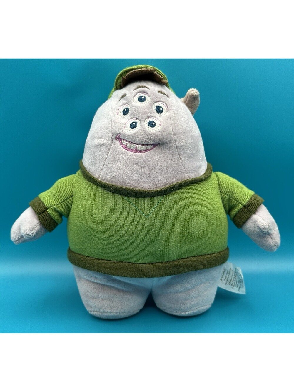 NWOTS Disney Store 11” Plush Monsters University Scott Squishy Squibbles EUC.